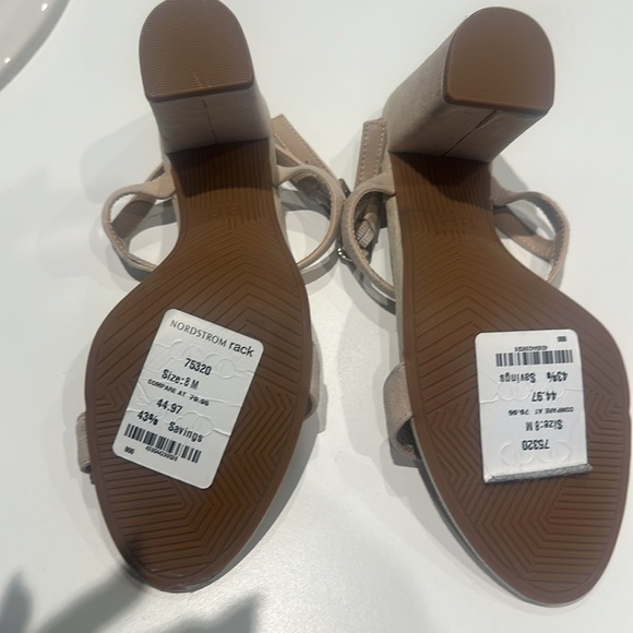 brand new healed sandal with a block heel. - Picture 5 of 5